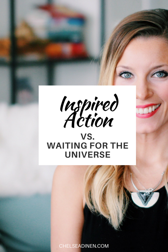Inspired Action vs. Waiting for the Universe