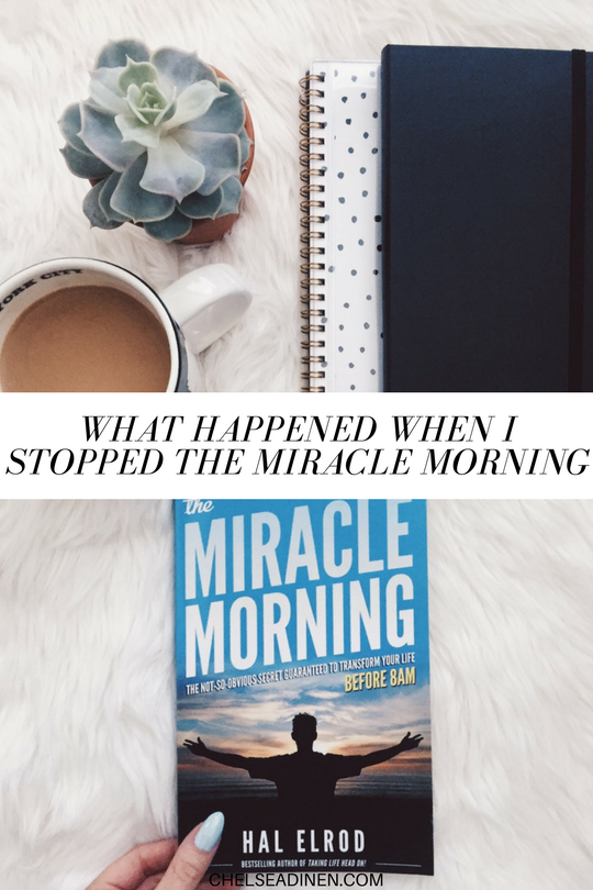 What Happened When I Stopped The Miracle Morning