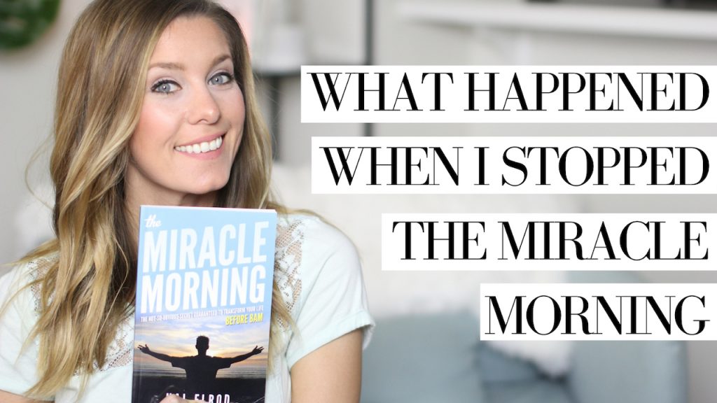 What Happened When I Stopped The Miracle Morning | ChelseaDinen.com